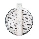 ASSIETTES CHAUVES SOURIS 23CM
