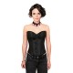 CORSET NOIR TAILLE M