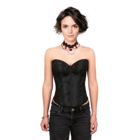 CORSET NOIR TAILLE XL