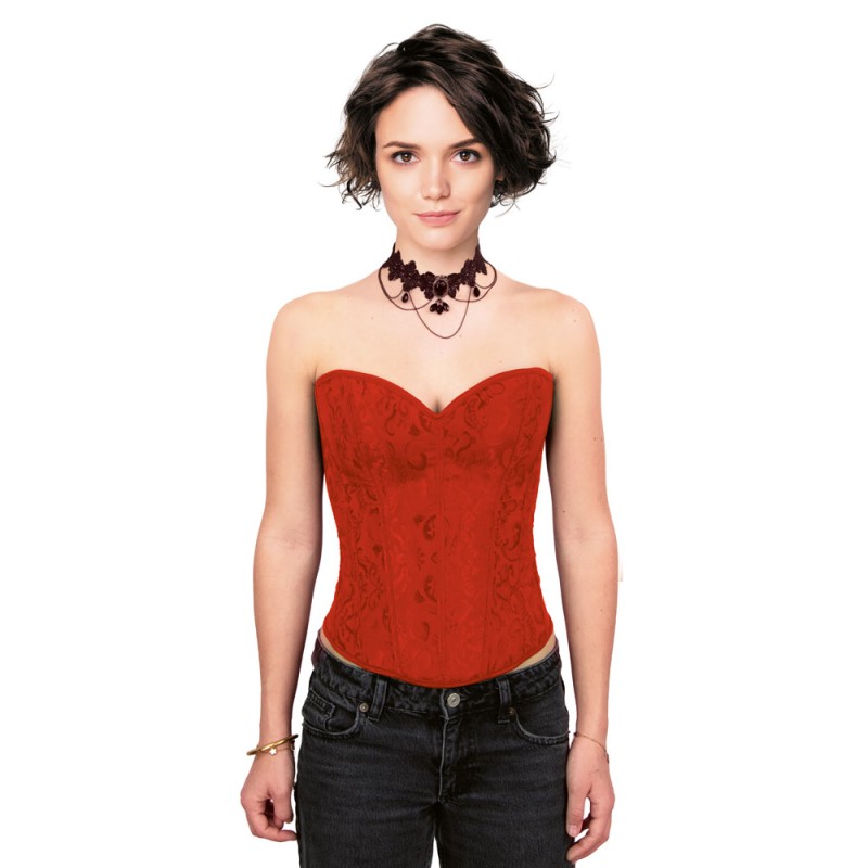 CORSET ROUGE TAILLE M