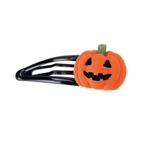 BARRETTES CITROUILLES X 2