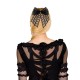 NOEUD CHEVEUX HALLOWEEN NOIR