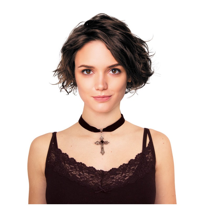 COLLIER CROIX GOTHIQUE