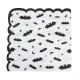 SERVIETTES FESTONNEES 33X33CM CHAUVE SOURIS X 16