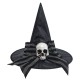 CHAPEAU DE SORCIERE TETE DE MORT