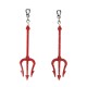 BOUCLES D'OREILLE FOURCHES SATAN