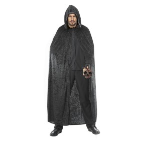 CAPE NOIRE VELOURS TAILLE...