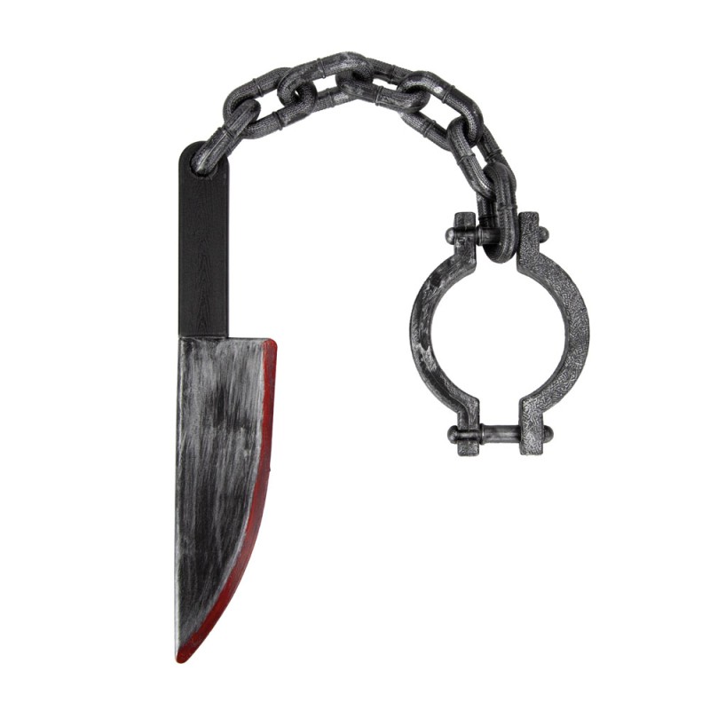 CHAINE AVEC COUTEAU