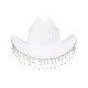 CHAPEAU COWBOY SHANIA WHITE