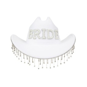 CHAPEAU COWBOY LADY BRIDE WHITE
