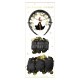 SET DANSEUSE ORIENTALE NOIR