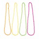 SET DE 4 COLLIERS PERLES