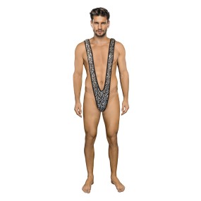 STRING MANKINI LEOPARD
