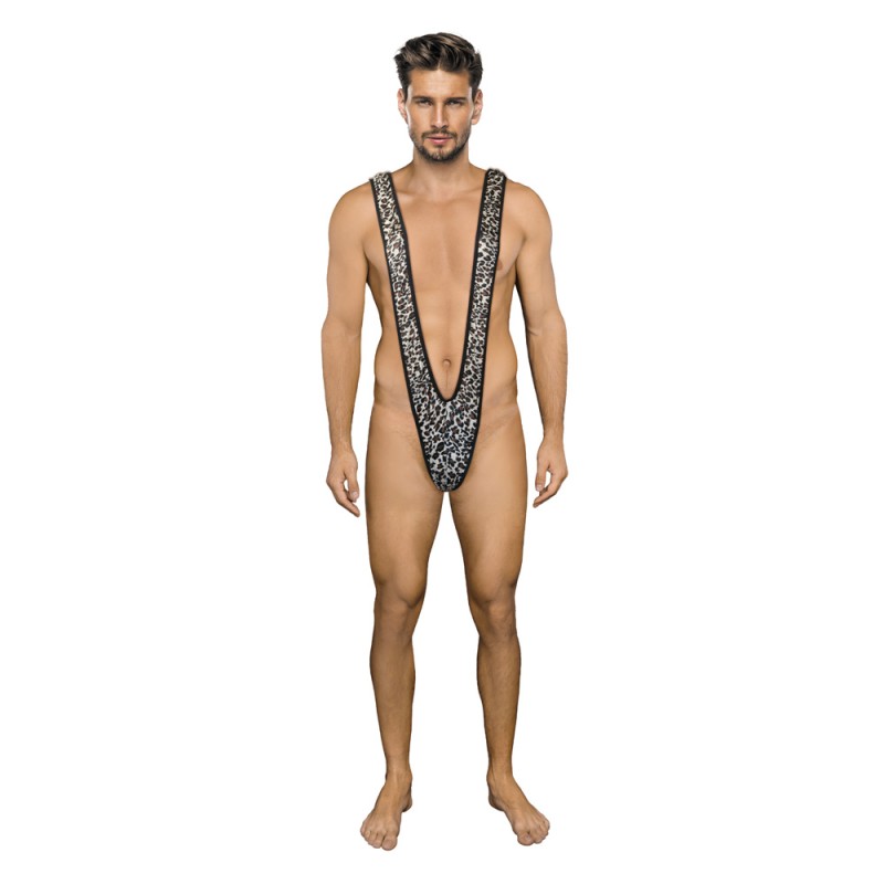 STRING MANKINI LEOPARD
