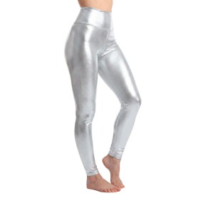 LEGGING OPAQUE ARGENTE
