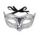 MASQUE VENITIEN SEQUINS ARGENT