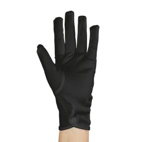 GANT NOIRS LUXE AVEC BOUTON