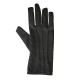 GANT NOIRS LUXE AVEC BOUTON