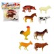 ANIMAL DE LA FERME 11-13CM x 4