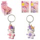 PORTE-CLES LICORNE KAWAI