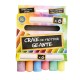 CRAIES DE TROTTOIR GEANTES X 6 PCS 10CM