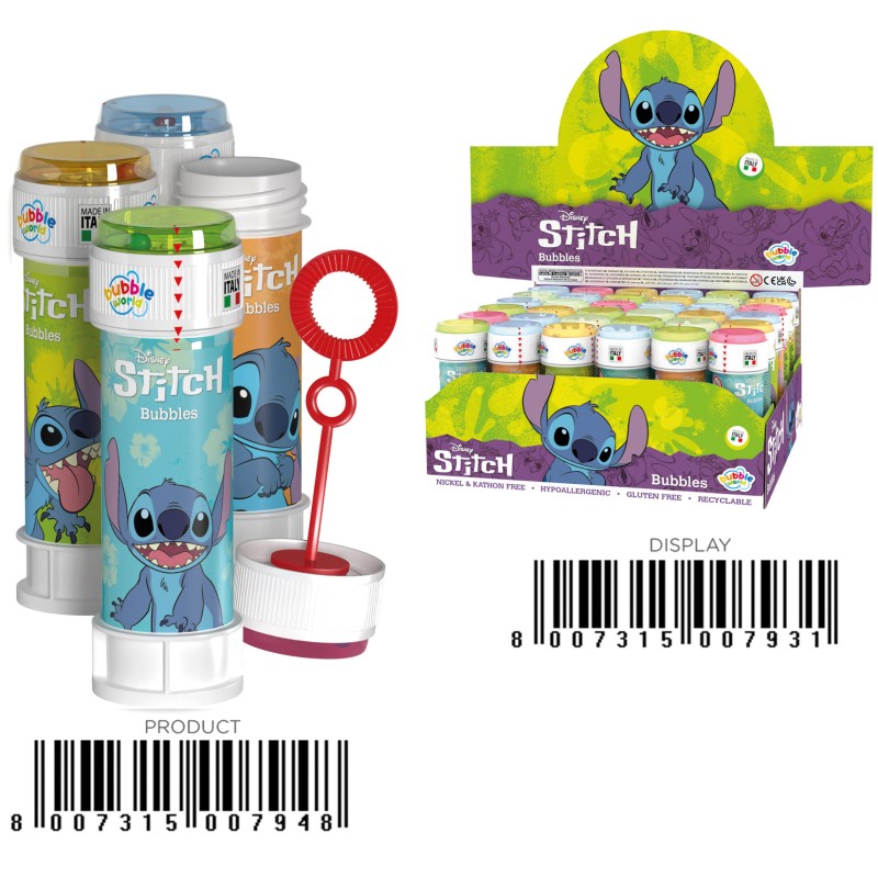 BULLES DE SAVON STITCH