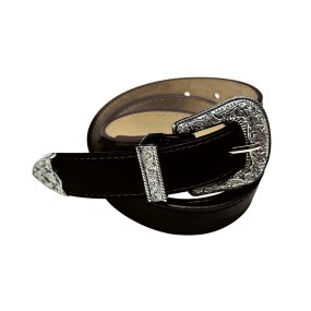CEINTURE COWBOY MIXTE NOIRE