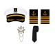 SET CAPITAINE MARIN 4PCS