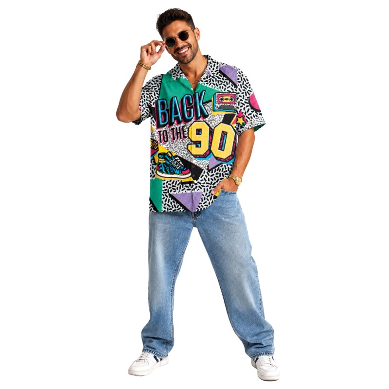 CHEMISE BACK TO THE 90'S - TAILLE XL