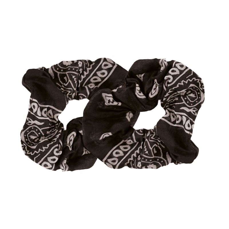 CHOUCHOUS BANDANA NOIRS x2