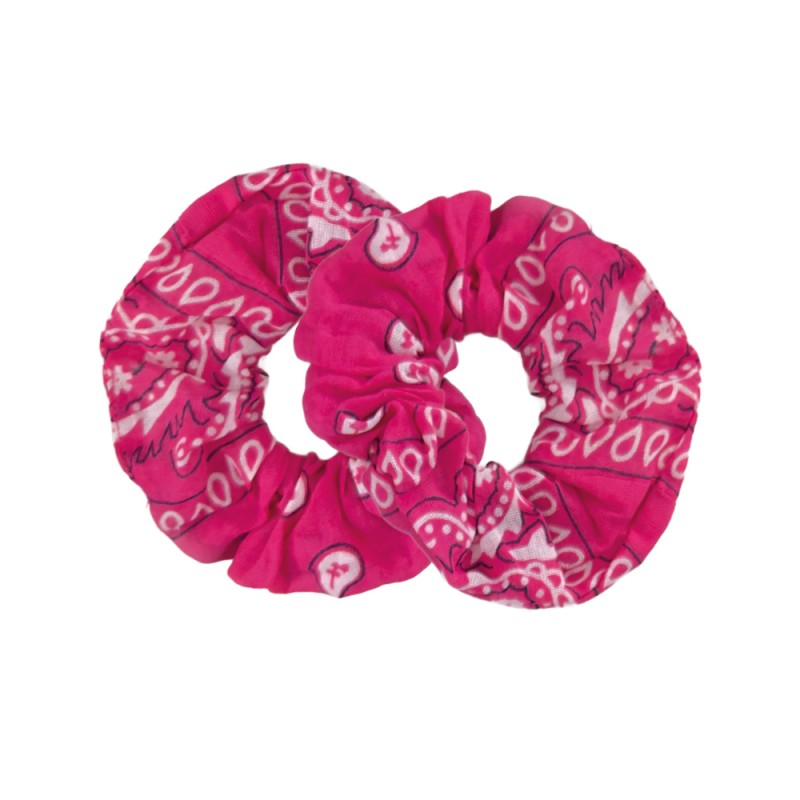 CHOUCHOUS BANDANA ROSE FUSHIA x2