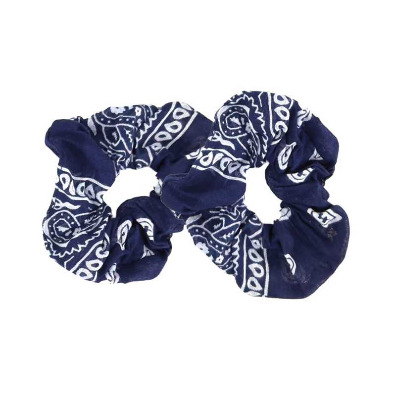 CHOUCHOUS BANDANA BLEU MARINE x2