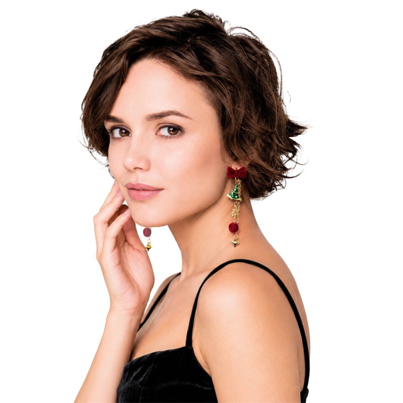 BOUCLES D'OREILLE DE NOEL