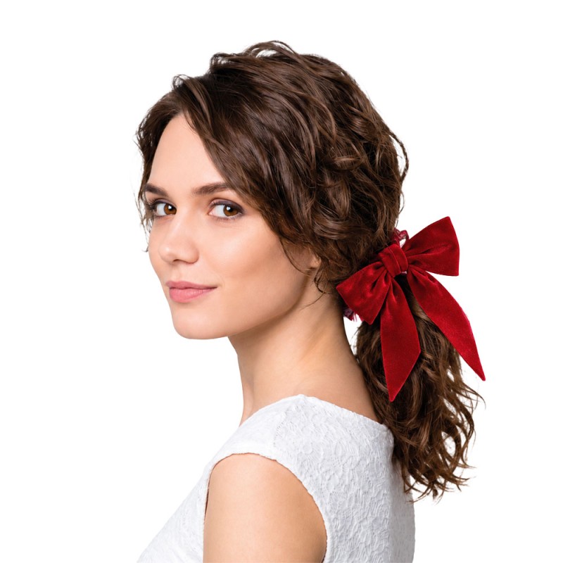 PINCE A CHEVEUX NOEUD DE NOEL
