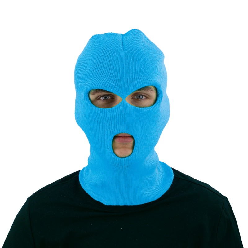 CAGOULE FLUO NEON BLEU