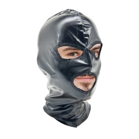 CAGOULE NOIRE VINYL