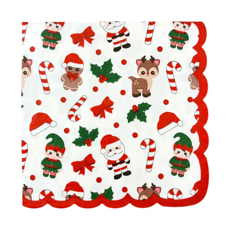 SERVIETTES SWEETY XMAS X 16