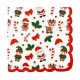 SERVIETTES SWEETY XMAS X 16