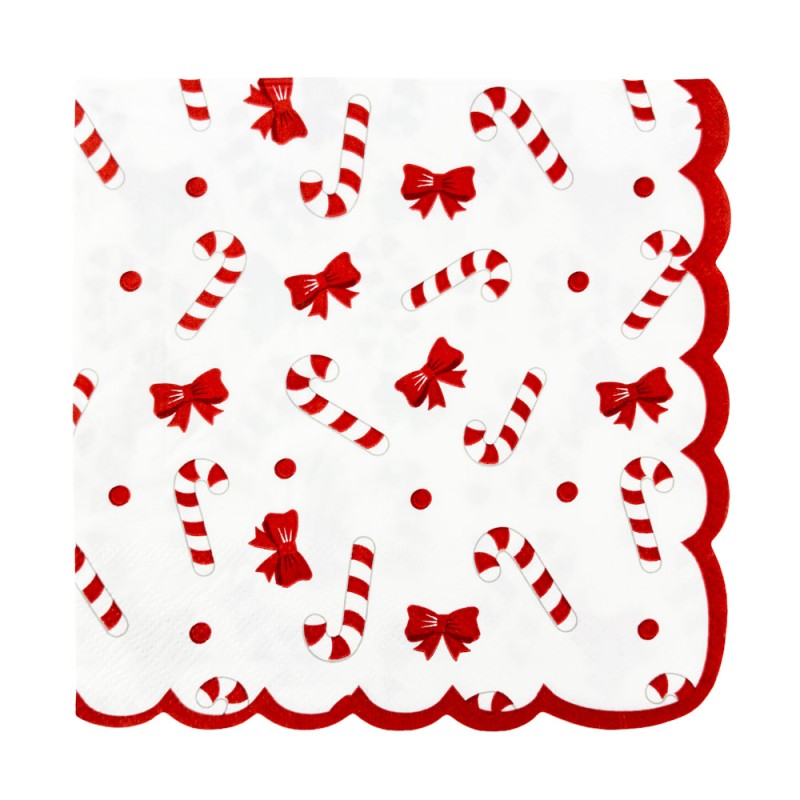 SERVIETTES SUCRE D'ORGE X 16