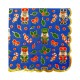 SERVIETTES CASSE NOISETTE X 16