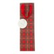 SAC CADEAU POUR BOUTEILLE TARTAN