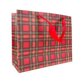 SAC CADEAU TARTAN