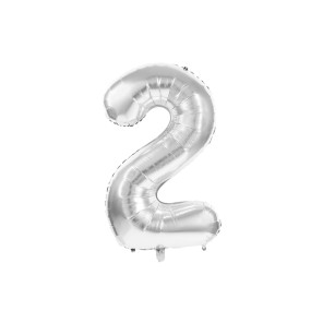 BALLON MYLAR CHIFFRE 2...