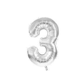 BALLON MYLAR CHIFFRE 3...