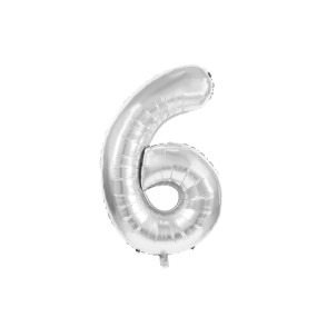 BALLON MYLAR CHIFFRE 6...