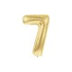 BALLON MYLAR CHIFFRE 7 OR 36CM