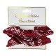 CHOUCHOUS BANDANA BORDEAUX x2