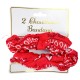 CHOUCHOUS BANDANA ROUGE x2
