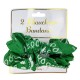 CHOUCHOUS BANDANA VERT FONCE x2