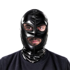 CAGOULE NOIRE VINYL